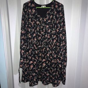 Floral Long Sleeve Dress